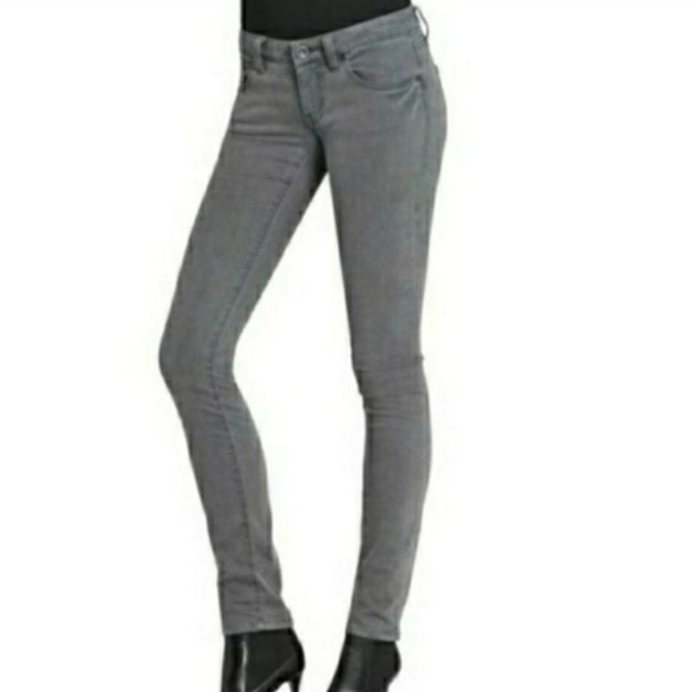 Cabi Jeans stretch skinny stormy gray style 921 EUC